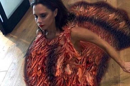 Victoria Beckham: Selbst Truthahn steht ihr gut Victoria Beckham: Selbst Truthahn steht ihr gut