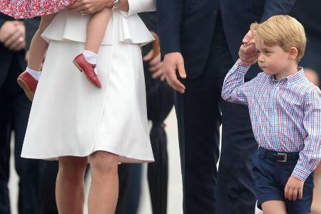 Besonders Prinz George soll sich gut mit den Kindern von Roger Federer verstehen Besonders Prinz George soll sich gut mit den Kindern von Roger Federer verstehen