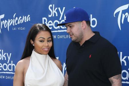 Blac Chyna und Rob Kardashian in ruhigeren gemeinsamen Zeiten Blac Chyna und Rob Kardashian in ruhigeren gemeinsamen Zeiten