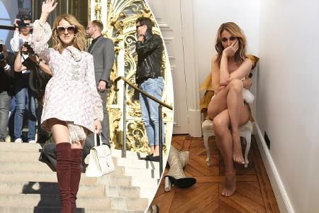 Einen sexy Auftritt legte Céline Dion auch im Mai bei der MET Gala in New York hin Einen sexy Auftritt legte Céline Dion auch im Mai bei der MET Gala in New York hin