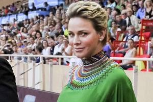Charlène von Monaco beim Diamond-League-Meeting in Monaco