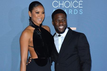 Kevin Hart mit seiner Frau Eniko Parrish Kevin Hart mit seiner Frau Eniko Parrish