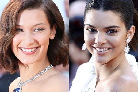 Bella Hadid und Kendall Jenner bekannten am Wochenende (Regenbogen-)Farbe Bella Hadid und Kendall Jenner bekannten am Wochenende (Regenbogen-)Farbe
