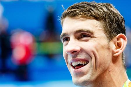 Schwamm nur zwei Sekunden nach dem Weißen Hai ins Ziel: Michael Phelps