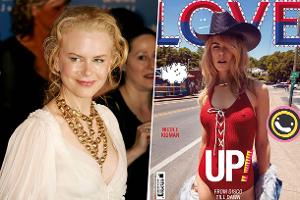 Ungewohnter Anblick: So posierte Nicole Kidman für das "Love"-Magazin