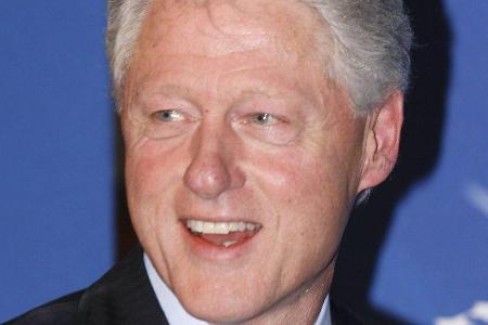 Ex-Präsident Bill Clinton erfreut sich auch heute noch großer Beliebtheit Ex-Präsident Bill Clinton erfreut sich auch heute noch großer Beliebtheit