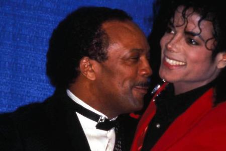 Quincy Jones (l.) und Michael Jackson arbeiteten jahrelang eng zusammen Quincy Jones (l.) und Michael Jackson arbeiteten jahrelang eng zusammen