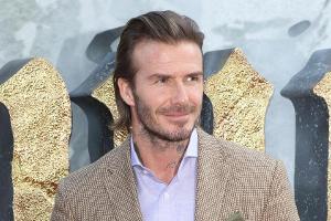 David Beckham macht auf dem roten Teppich immer eine gute Figur
