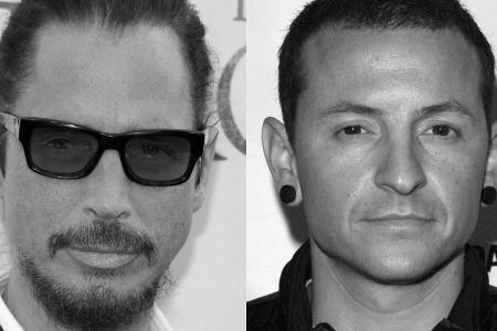 Chester Bennington (l.) und Chris Cornell waren seit vielen Jahren gut befreundet Chester Bennington (l.) und Chris Cornell waren seit vielen Jahren gut befreundet