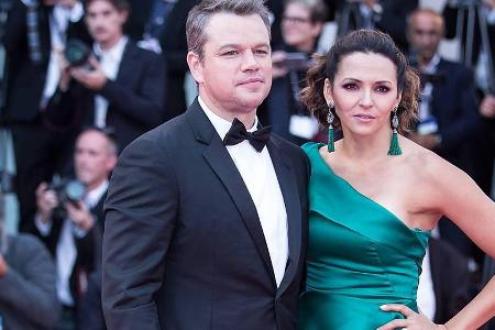 Matt Damon mit seiner Frau Luciana Barroso Matt Damon mit seiner Frau Luciana Barroso