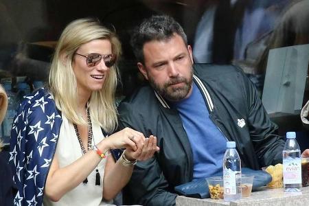 Ben Affleck und Lindsay Shookus gemeinsam bei den US Open Ben Affleck und Lindsay Shookus gemeinsam bei den US Open