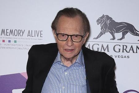 Larry King hat seine Krebs-Diagnose erst verheimlicht