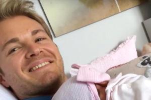 Nico Rosberg präsentiert sein Baby: "Alles ist perfekt gelaufen"