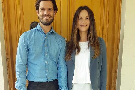Die glücklichen Eltern: Prinz Carl Philip und seine Sofia
