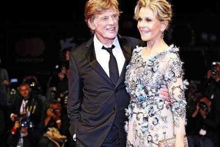Robert Redford und Jane Fonda glänzen in Venedig Robert Redford und Jane Fonda glänzen in Venedig