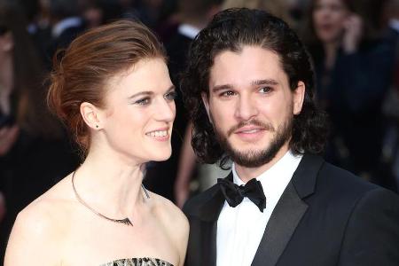 Rose Leslie und Kit Harington verliebten sich am Set von Rose Leslie und Kit Harington verliebten sich am Set von