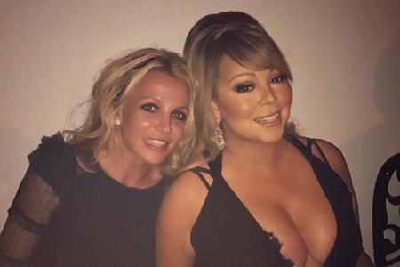 Britney Spears und Mariah Carey trafen bei einem Abendessen unverhofft aufeinander Britney Spears und Mariah Carey trafen bei einem Abendessen unverhofft aufeinander