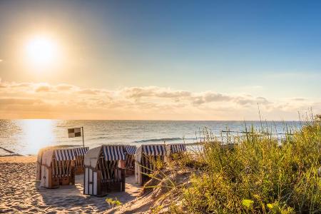 Atemberaubende Sonnenaufgänge lassen sich auf Sylt beobachten Atemberaubende Sonnenaufgänge lassen sich auf Sylt beobachten