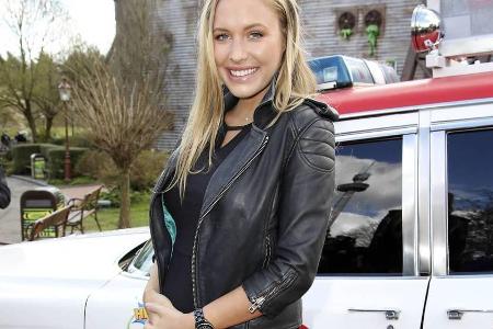 Vom Babybauch ist bei Alena Gerber noch nicht viel zu sehen Vom Babybauch ist bei Alena Gerber noch nicht viel zu sehen