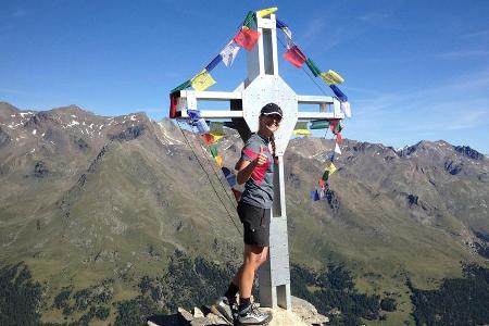 Hundefreundin und Wanderführerin: Marilena vom Vinschgerhof