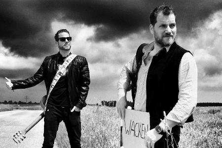 Haben auch schon in Wacken gespielt: Das Münchner Duo Florian Pfisterer (l.) und Florian Pledl alias Da Rocker & da Waitler Haben auch schon in Wacken gespielt: Das Münchner Duo Florian Pfisterer (l.) und Florian Pledl alias Da Rocker & da Waitler
