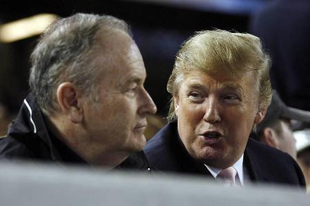 Bill O'Reilly (l.) mit einem seiner größten Fans, Donald Trump Bill O'Reilly (l.) mit einem seiner größten Fans, Donald Trump