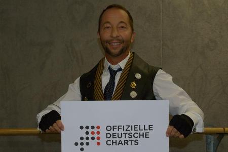 Freut sich über seine Auszeichnung als erfolgreichster Schweizer Künstler in den Deutschen Charts: DJ Bobo Freut sich über seine Auszeichnung als erfolgreichster Schweizer Künstler in den Deutschen Charts: DJ Bobo