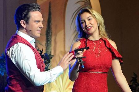 Stefan Mross und Anna-Carina Woitschack gemeinsam auf der 