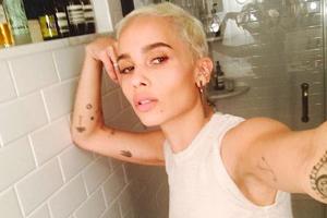 Zoë Kravitz: Auch bei ihr sind die Haare ab