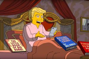 So sehen die "Simpsons" Trumps 100 erste Tage im Amt