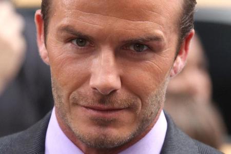 David Beckham ehrt seine Oma David Beckham ehrt seine Oma