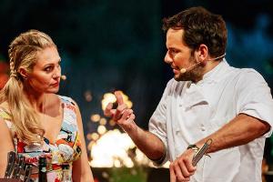 "Grill den Henssler Sommer-Special": Moderatorin Ruth Moschner und Steffen Henssler