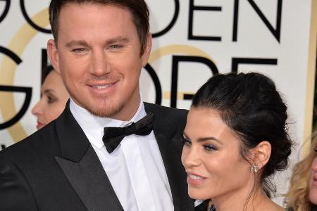 Sind glücklich miteinander verheiratet: Channing Tatum und seine Frau Jenna Sind glücklich miteinander verheiratet: Channing Tatum und seine Frau Jenna