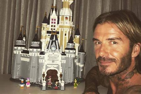 Ein Mann mit Durchhaltevermögen: Lego-Baumeister David Beckham Ein Mann mit Durchhaltevermögen: Lego-Baumeister David Beckham