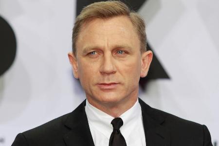 Glücklich sieht anders aus: Daniel Craig bei der Premiere von Glücklich sieht anders aus: Daniel Craig bei der Premiere von