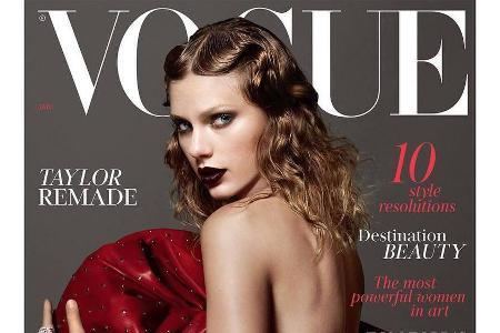 Taylor Swift ist auf dem Januar-Cover der britischen Taylor Swift ist auf dem Januar-Cover der britischen