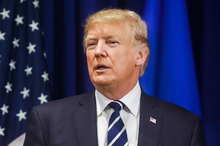 Muss sich gegen John F. Kennedy geschlagen geben: Donald Trump Muss sich gegen John F. Kennedy geschlagen geben: Donald Trump