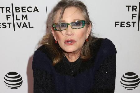 Carrie Fisher und ihr Hund Carrie Fisher und ihr Hund