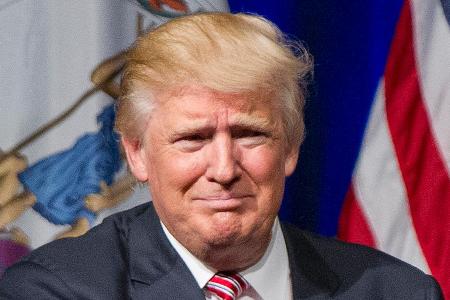 Donald Trump feiert sich auch gerne mal selbst Donald Trump feiert sich auch gerne mal selbst