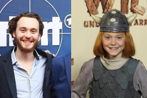 Jonas Hämmerle im Berlin-"Tatort" (l.) und als "Wickie"