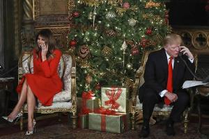 Auch Donald Trump hat an Weihnachten Zeit für andere Dinge