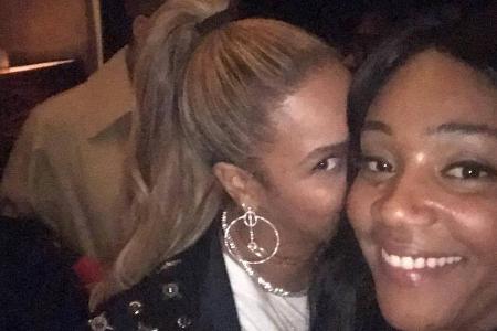 Tiffany Haddish (r.) und Beyoncé bei Jay-Zs Konzert in Los Angeles Tiffany Haddish (r.) und Beyoncé bei Jay-Zs Konzert in Los Angeles