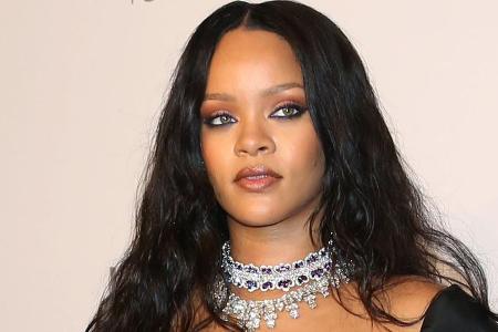 Rihanna bei einem Auftritt in New York