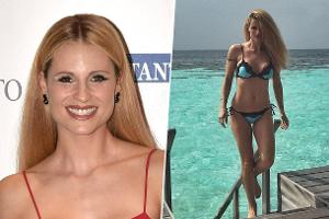 Michelle Hunziker flüchtet in die Sonne