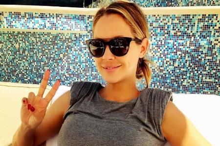 Alessandra Meyer-Wölden postete täglich Schnappschüsse von ihrem XXL-Babybauch Alessandra Meyer-Wölden postete täglich Schnappschüsse von ihrem XXL-Babybauch