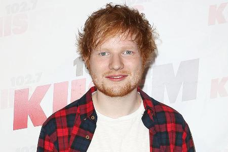 Sänger Ed Sheeran wird in Sänger Ed Sheeran wird in