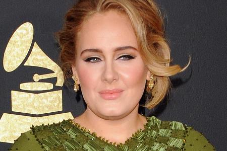 Adele bei der Grammy-Verleihung in Los Angeles Adele bei der Grammy-Verleihung in Los Angeles