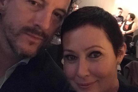 Shannen Doherty und ihr Mann Kurt Iswarienko