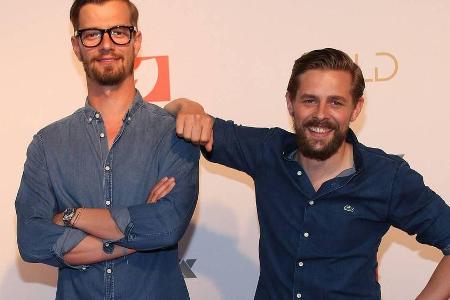 Joko Winterscheidt und Klaas Heufer-Umlauf schleusten den falschen Ryan Gosling ein Joko Winterscheidt und Klaas Heufer-Umlauf schleusten den falschen Ryan Gosling ein