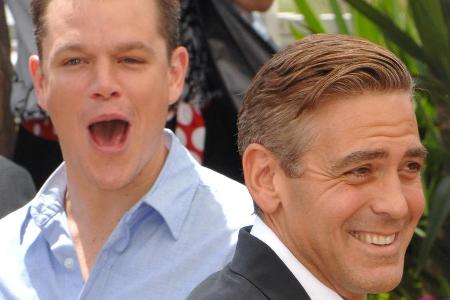 Matt Damon (l.) und George Clooney sind seit vielen Jahren befreundet Matt Damon (l.) und George Clooney sind seit vielen Jahren befreundet